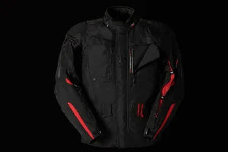 Furygan Explorer 4 Mevsim Motosiklet Montu Siyah Kırmızı resmi