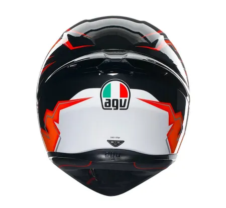 AGV K1 S Kripton Kapalı Motosiklet Kaskı Turuncu Siyah resmi