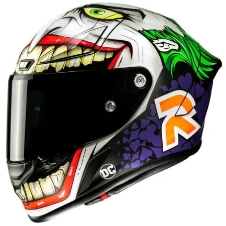HJC RPHA1 Joker DC Comics MC48SF Kapalı Motosiklet Kaskı resmi