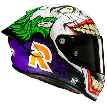 HJC RPHA1 Joker DC Comics MC48SF Kapalı Motosiklet Kaskı resmi