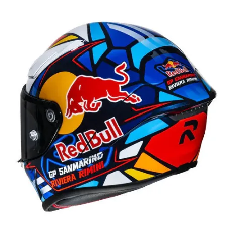 HJC RPHA1 Red Bull Misano GP MC21 Kapalı Motosiklet Kaskı resmi