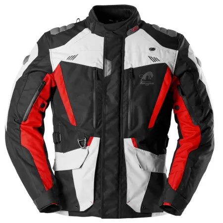 Furygan Apalaches EVO 4 Mevsim Motosiklet Montu Siyah Kırmızı resmi