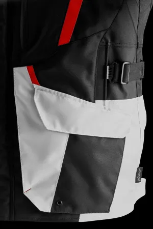 Furygan Apalaches EVO 4 Mevsim Motosiklet Montu Siyah Kırmızı resmi