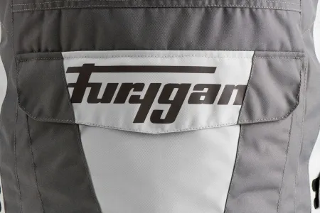 Furygan Apalaches EVO 4 Mevsim Motosiklet Montu Gri Kırmızı resmi